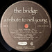 Various – The Bridge - A Tribute To Neil Young LP vinyl record, image 4 of 7