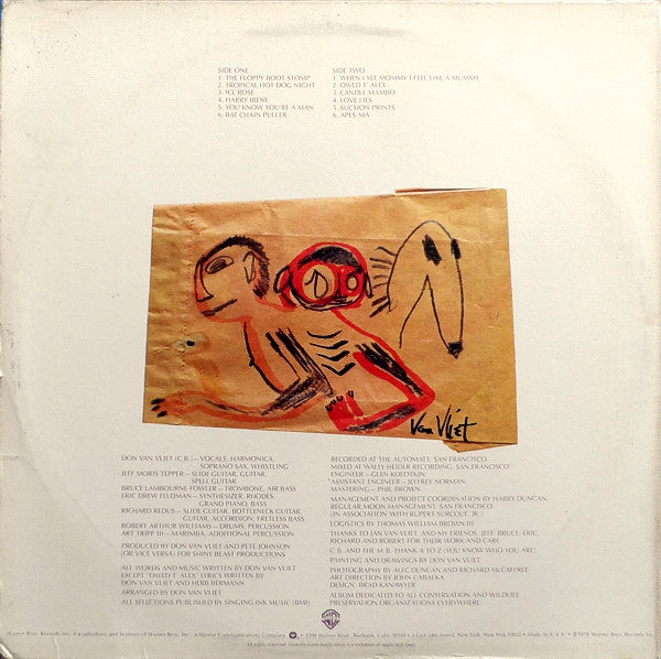 Captain Beefheart, The Magic Band – Shiny Beast (Bat Chain Puller) LP vinyl record, image 2 of 7