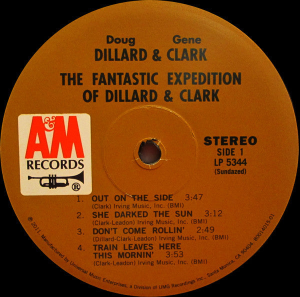 Dillard & Clark – The Fantastic Expedition Of Dillard & Clark LP vinyl record, image 3 of 5