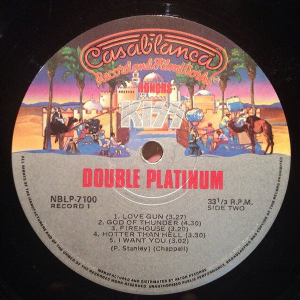 Kiss – Double Platinum (2xLP) LP vinyl record, image 4 of 10