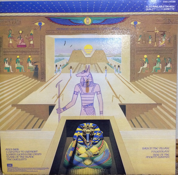 Iron Maiden – Powerslave LP vinyl record, image 2 of 6