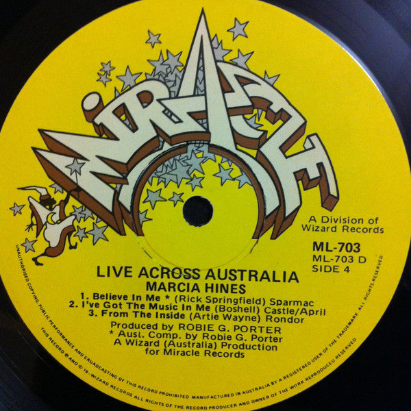 Marcia Hines – Live Across Australia (2xLP) LP vinyl record, image 9 of 10