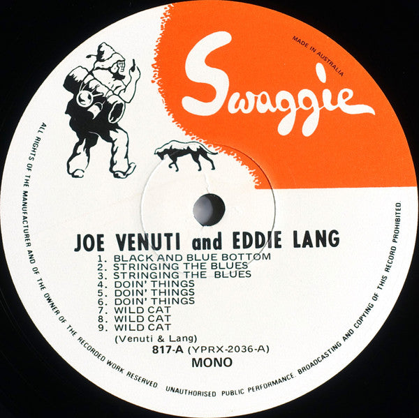 Joe Venuti & Eddie Lang – 1926-1930 LP vinyl record, image 3 of 6