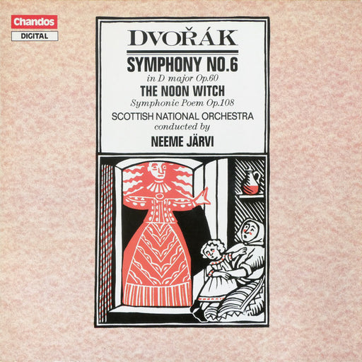 Antonín Dvořák, Royal Scottish National Orchestra, Neeme Järvi – Symphony No. 6 In D Major Op.60 / The Noon Witch (Symphonic Poem Op.108) LP vinyl record, image 1 of 4