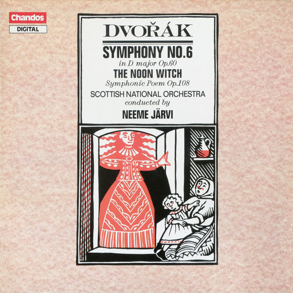 Antonín Dvořák, Royal Scottish National Orchestra, Neeme Järvi – Symphony No. 6 In D Major Op.60 / The Noon Witch (Symphonic Poem Op.108) LP vinyl record, image 1 of 4