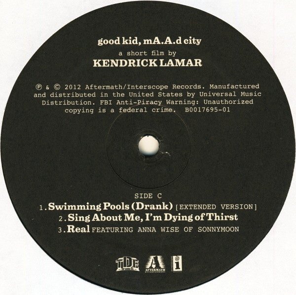 Kendrick Lamar – Good Kid, M.A.A.D City (2xLP) LP vinyl record, image 8 of 10