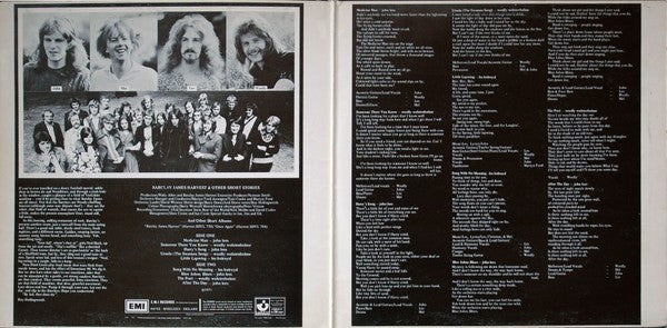 Barclay James Harvest – Barclay James Harvest And Other Short Stories LP vinyl record, image 7 of 7