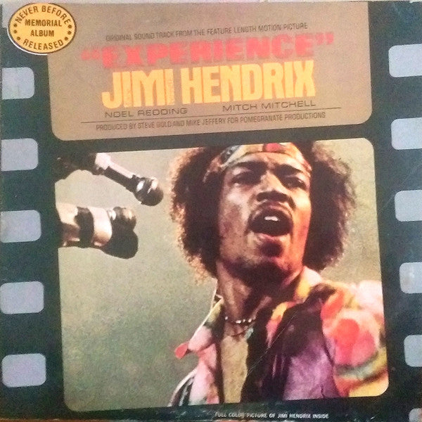 Jimi Hendrix – Original Soundtrack Of The Motion Picture "Experience" LP vinyl record, image 1 of 4
