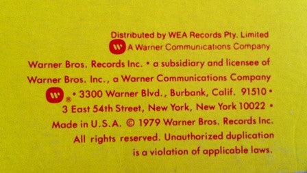 The B-52's – The B-52's LP vinyl record, image 8 of 8