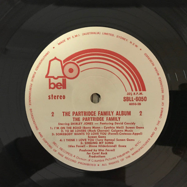 The Partridge Family – The Partridge Family Album LP vinyl record, image 4 of 4