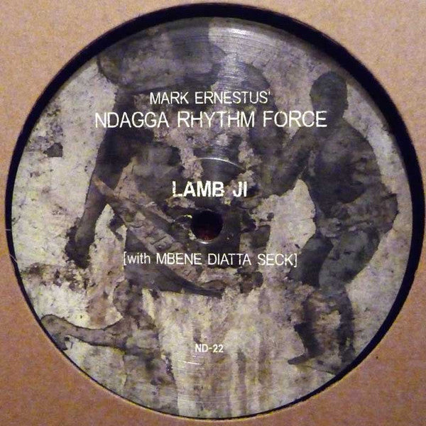 Mark Ernestus' Ndagga Rhythm Force – Lamb Ji 12" vinyl record, image 2 of 2