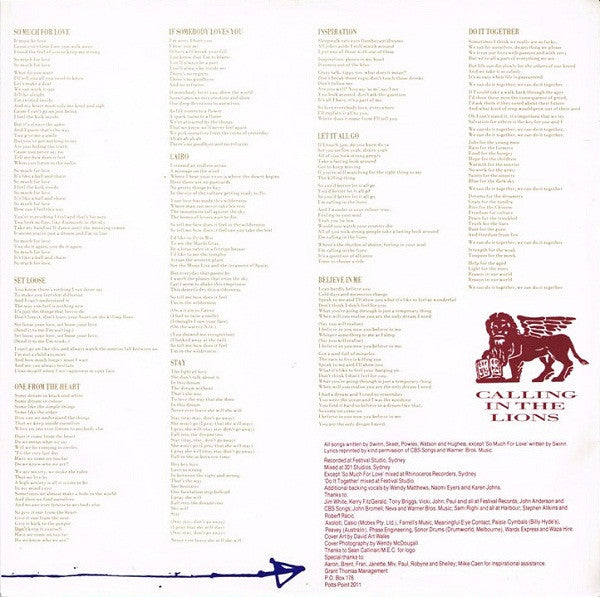 The Venetians – Calling In The Lions LP vinyl record, image 5 of 7
