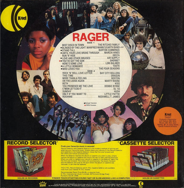 Various – Rager LP vinyl record, image 2 of 4