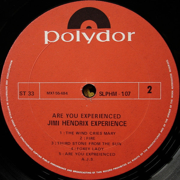 The Jimi Hendrix Experience – Are You Experienced LP vinyl record, image 3 of 6