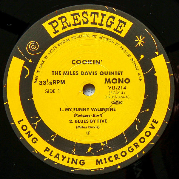 The Miles Davis Quintet – Cookin' With The Miles Davis Quintet LP vinyl record, image 5 of 10
