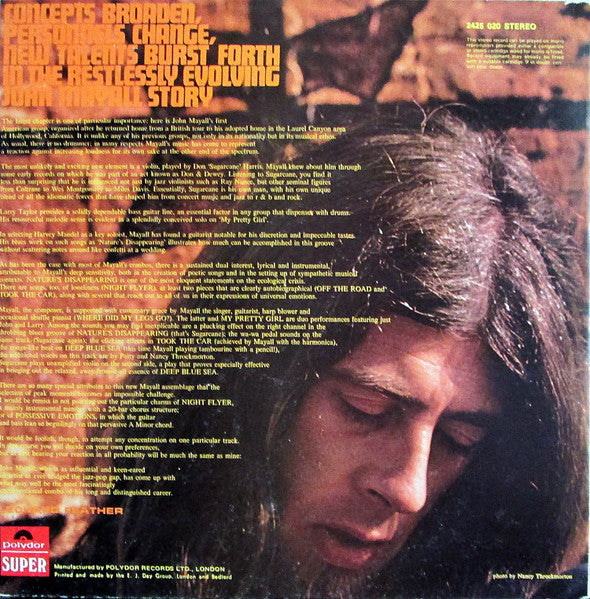 John Mayall – USA Union LP vinyl record, image 4 of 6