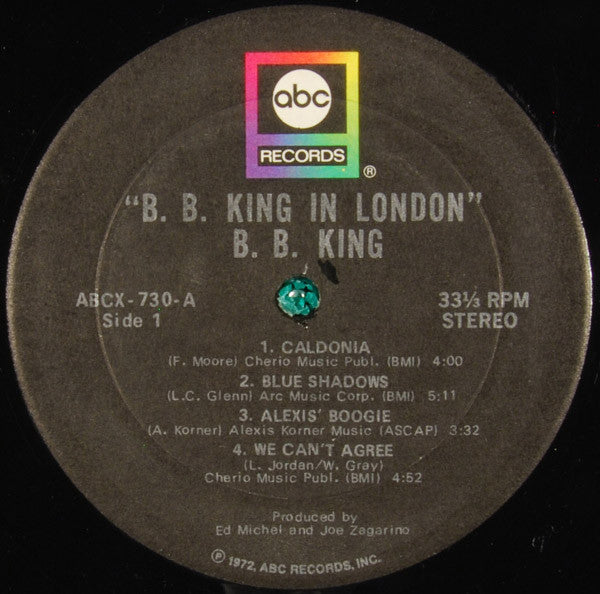 B.B. King – B.B. King In London LP vinyl record, image 5 of 7