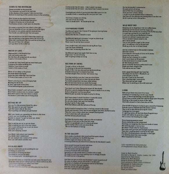Dire Straits – Dire Straits LP vinyl record, image 5 of 6
