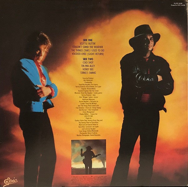 Stevie Ray Vaughan & Double Trouble – Couldn't Stand The Weather LP vinyl record, image 2 of 6