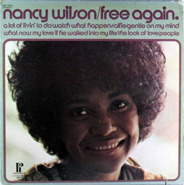 Nancy Wilson – Free Again LP vinyl record, image 1 of 5