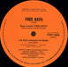 Serge Ermoll's Free Kata – The New Language Of Music, Vol. 2 LP vinyl record, image 4 of 4