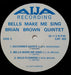 Brian Brown Quintet – Bells Make Me Sing LP vinyl record, image 4 of 4
