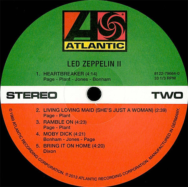 Led Zeppelin – Led Zeppelin II LP vinyl record, image 5 of 9