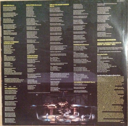 Iron Maiden – Live After Death (2xLP) LP vinyl record, image 8 of 10