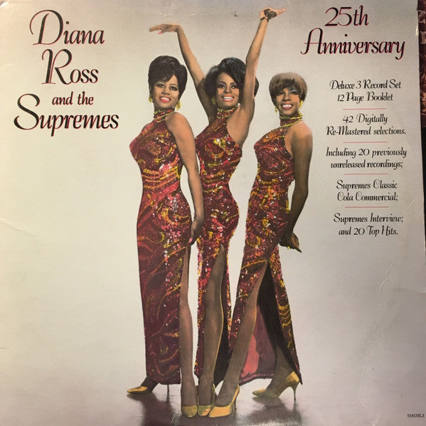 The Supremes – 25th Anniversary (3xLP) LP vinyl record, image 1 of 10