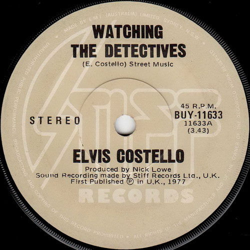 Elvis Costello – Watching The Detectives