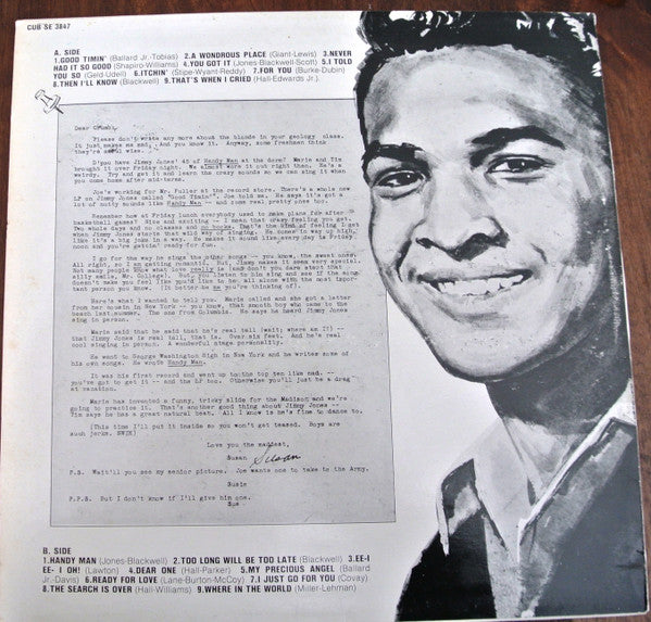 Jimmy Jones – Good Timin' LP vinyl record, image 6 of 6