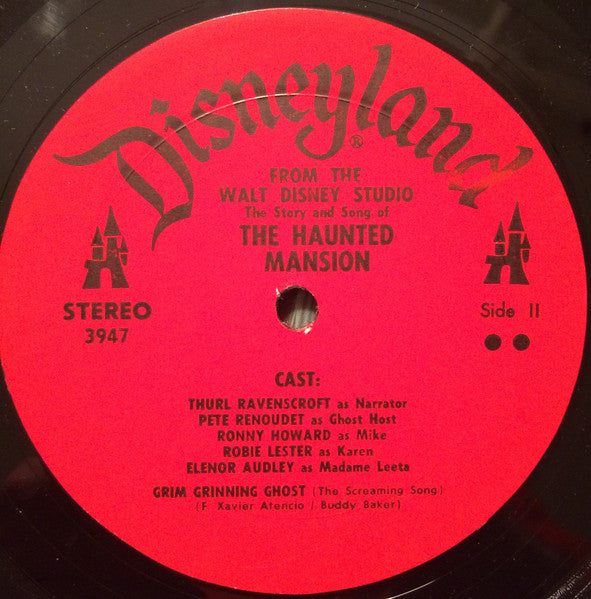 Various – The Story And Song From The Haunted Mansion LP vinyl record, image 4 of 4