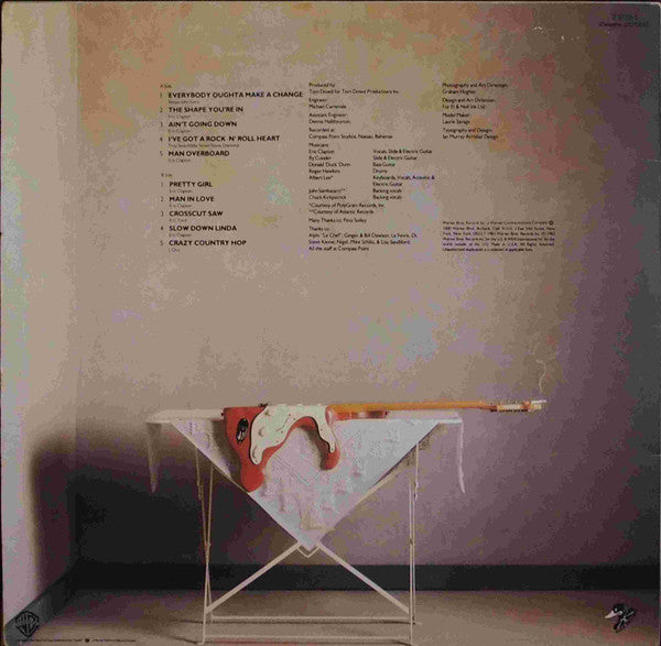 Eric Clapton – Money And Cigarettes LP vinyl record, image 2 of 4