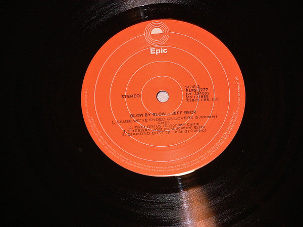 Jeff Beck – Blow By Blow LP vinyl record, image 3 of 4