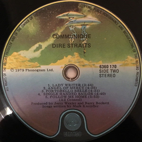 Dire Straits – Communiqué LP vinyl record, image 4 of 6