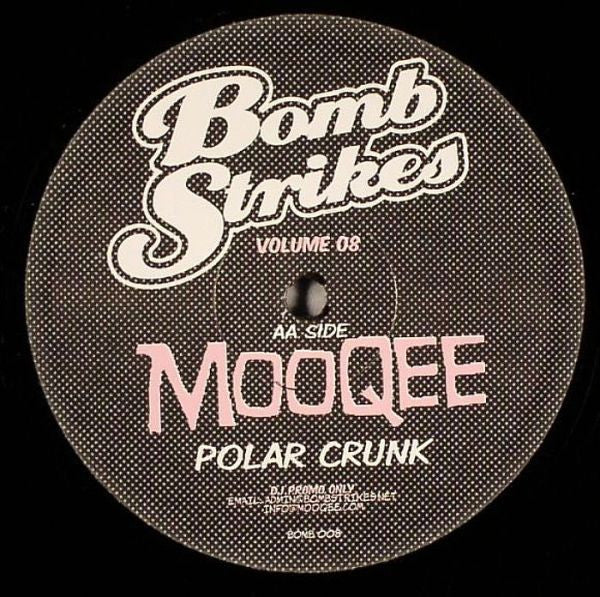 Mooqee – Bomb Strikes Volume 08 12" vinyl record, image 2 of 2