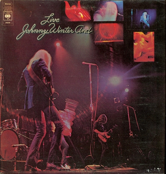 Johnny Winter And – Live LP vinyl record, image 1 of 8
