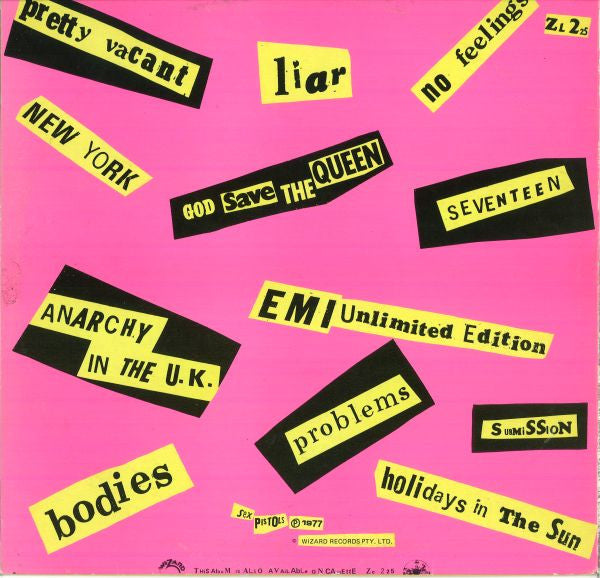 Sex Pistols – Never Mind The Bollocks Here's The Sex Pistols LP vinyl record, image 2 of 6