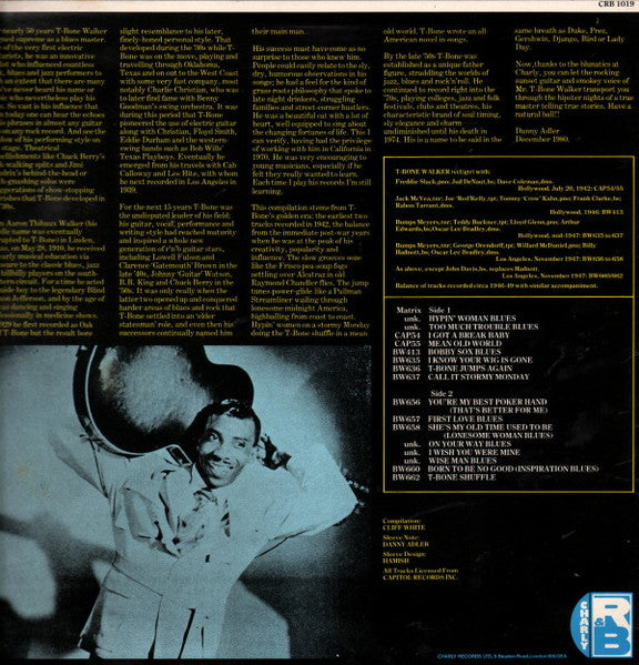 T-Bone Walker – T-Bone Jumps Again LP vinyl record, image 2 of 4