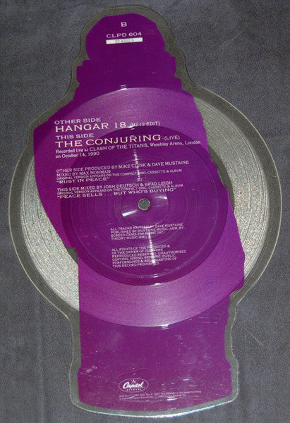 Megadeth – Hangar 18 7" vinyl record, image 5 of 10