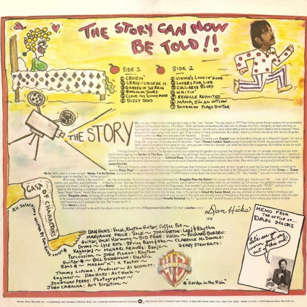 Dan Hicks – It Happened One Bite LP vinyl record, image 2 of 4