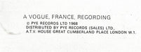 Françoise Hardy – Francoise Hardy Sings About Love LP vinyl record, image 3 of 6
