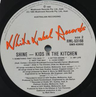 Kids In The Kitchen – Shine LP vinyl record, image 4 of 6