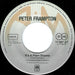 Peter Frampton – Baby I Love Your Way 7" vinyl record, image 3 of 3