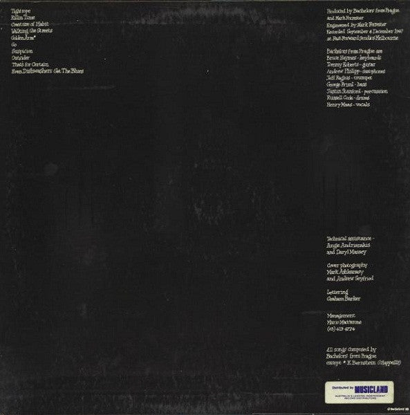 Bachelors From Prague – The Energetic Cool LP vinyl record, image 2 of 4