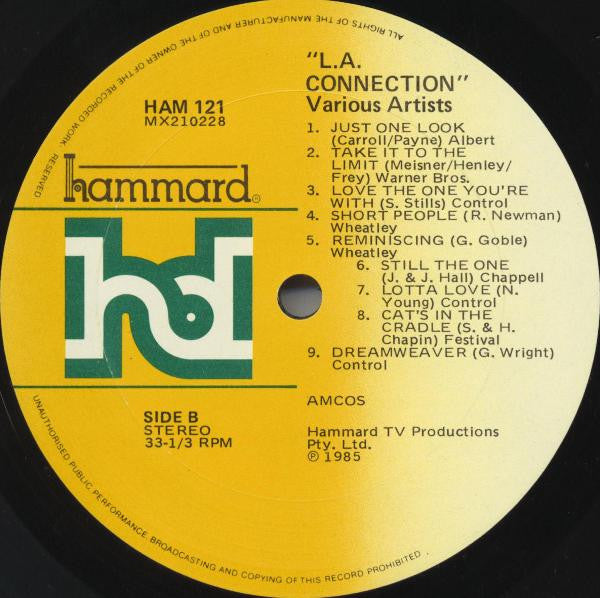 Various – L.A. Connection LP vinyl record, image 4 of 4