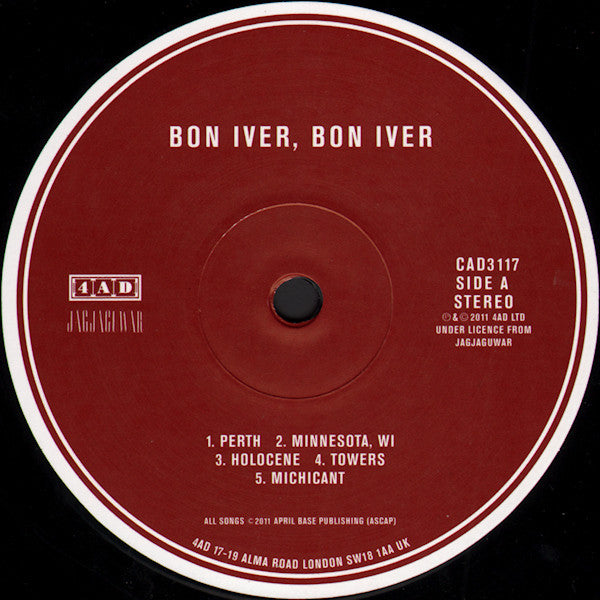 Bon Iver – Bon Iver, Bon Iver LP vinyl record, image 5 of 10