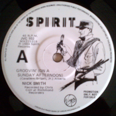 Nick Smith – Groovin' / Shake It! 7" vinyl record, image 5 of 6