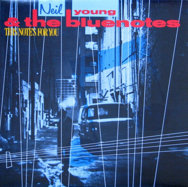 Neil Young, The Bluenotes – This Note's For You LP vinyl record, image 1 of 4