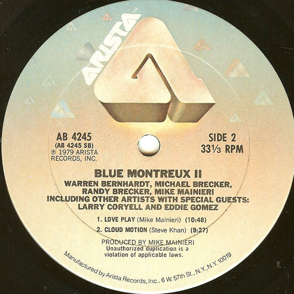 Blue Montreux – Blue Montreux II LP vinyl record, image 3 of 3
